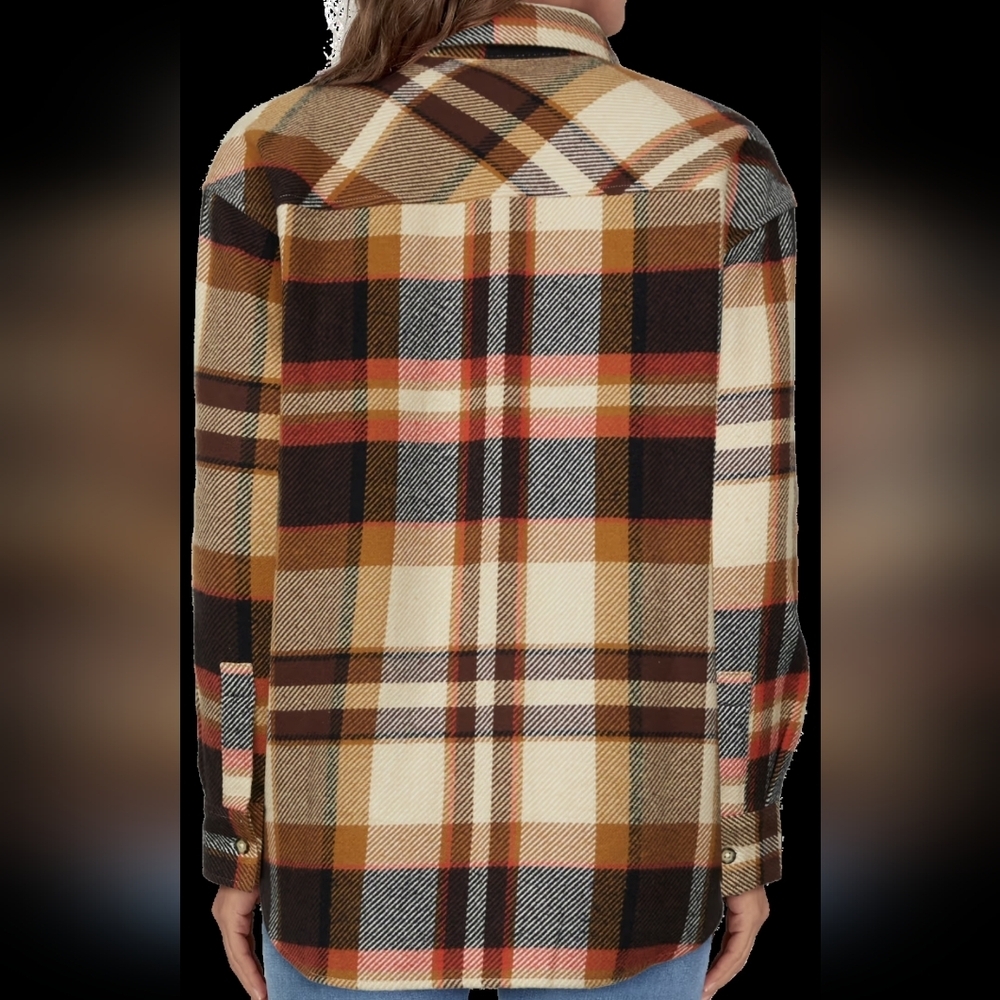 Natural Reflections Fireside Flannel Shacket - image 6